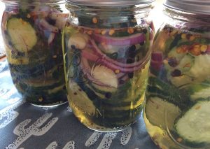 Frugally Rooted Spicy Pickles