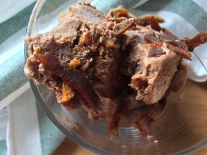 Chocolate orange ice cream